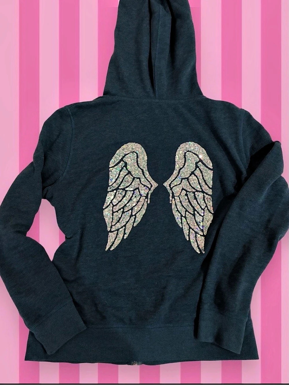 Victoria's Secret y2k bling vintage Angel Wings Sweater